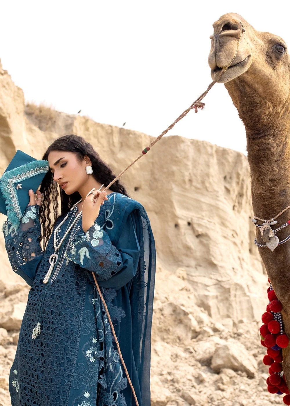 Fancy Wear Cotton Dress Twilight With Chiffon Dupatta