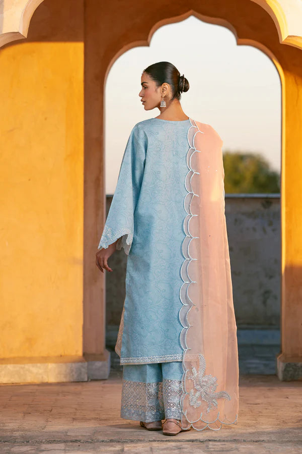 3 Piece - Premium Embroidered Lawn Suit