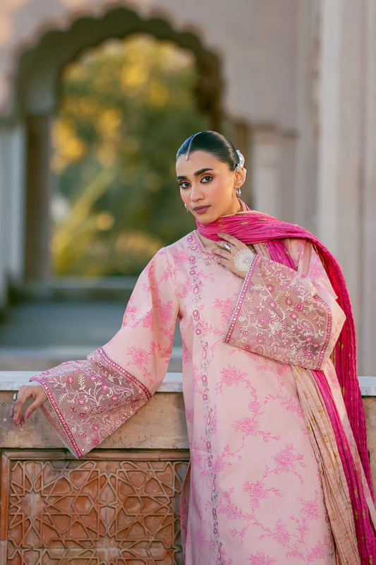 3 Piece - Premium Embroidered Lawn Suit