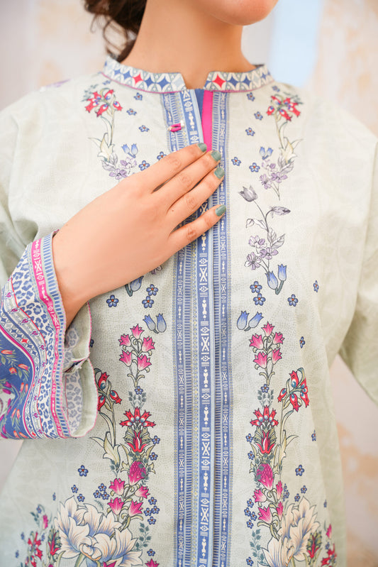 2 Pc Lawn Cord Sets - Aqua Blue