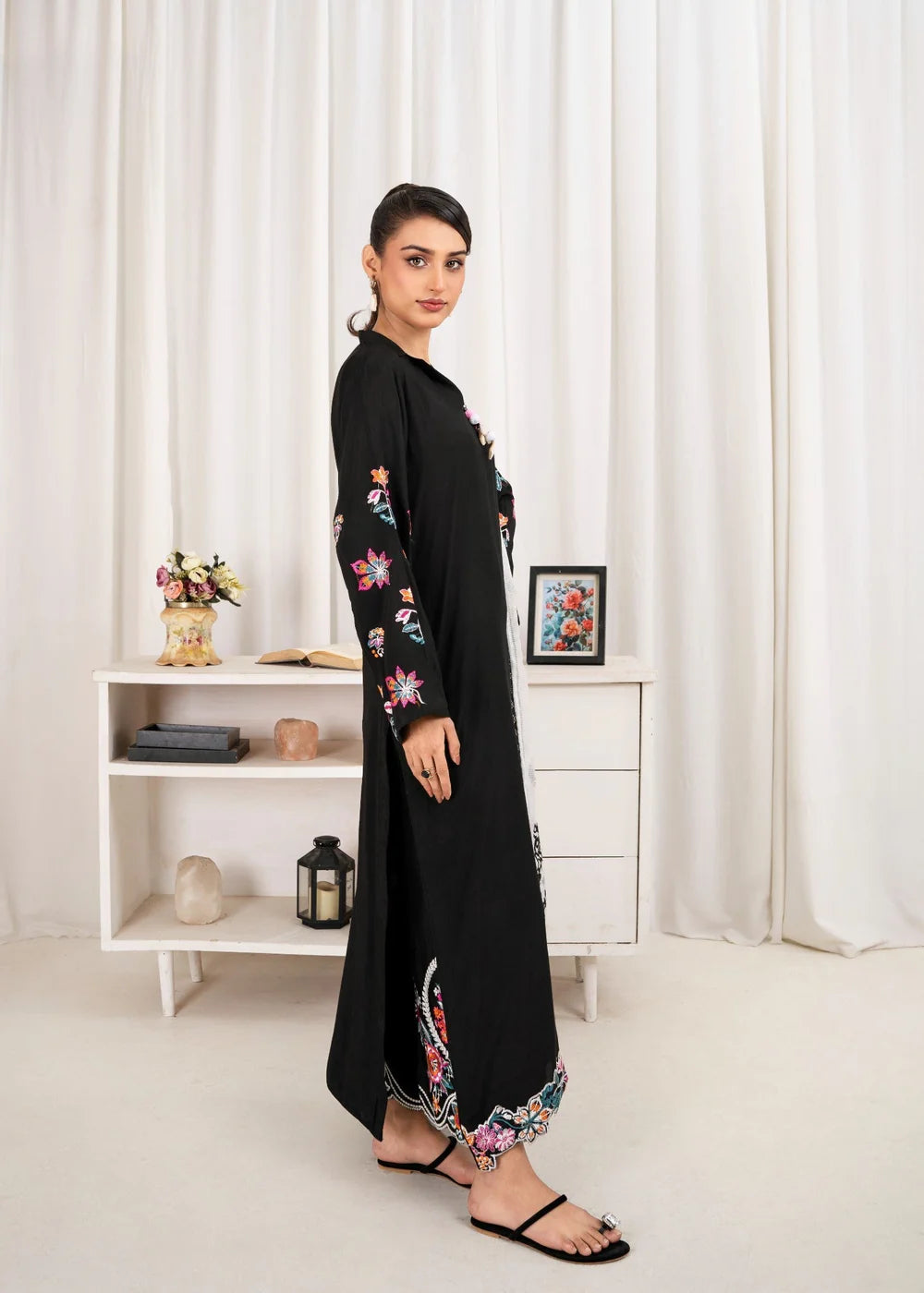 Casual 3 Piece Cotton Kurta Set