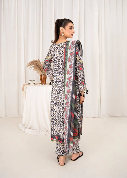 Poly Lawn Kurta Set 3 Piece