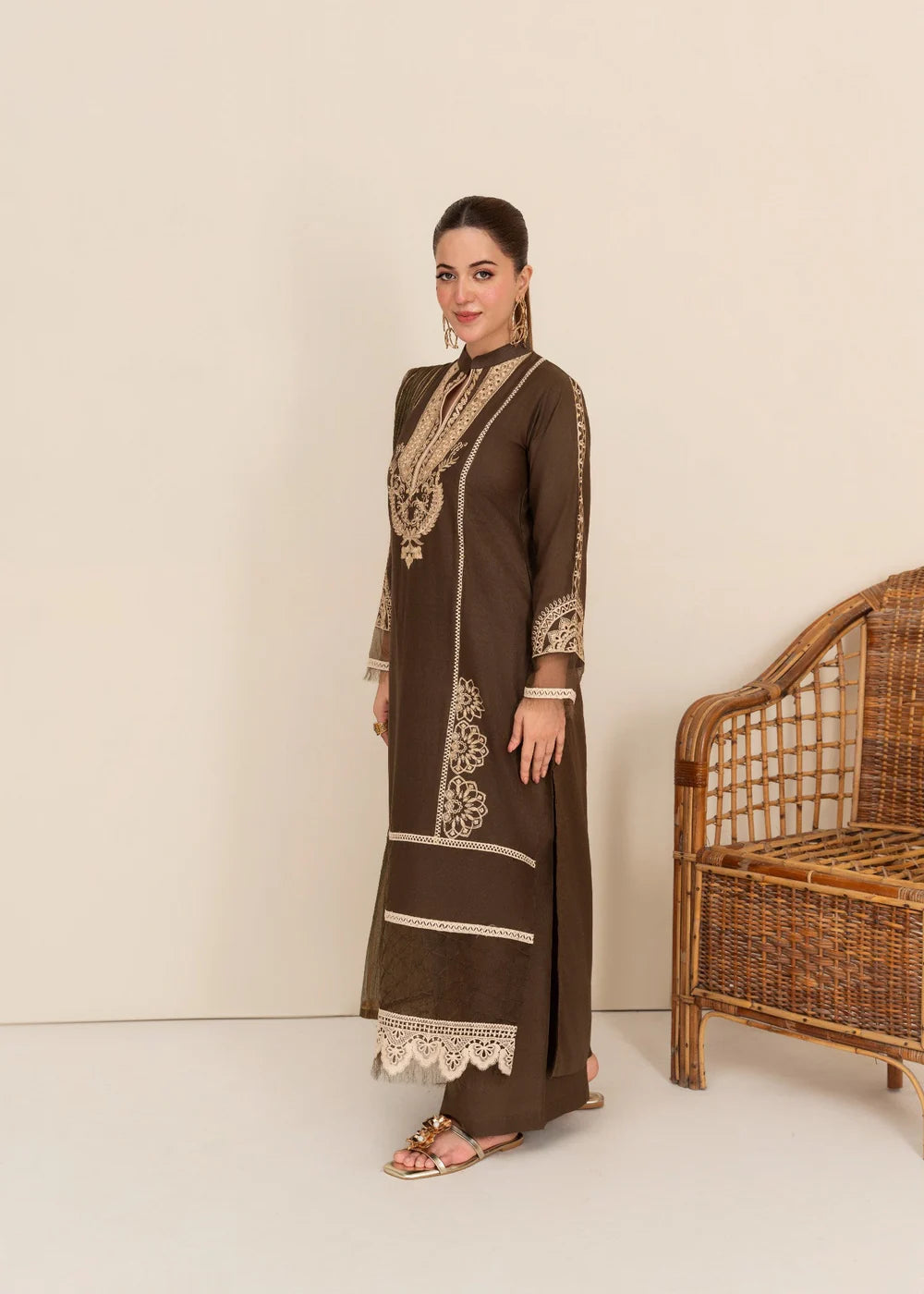 Cotton Lawn Kurta Set