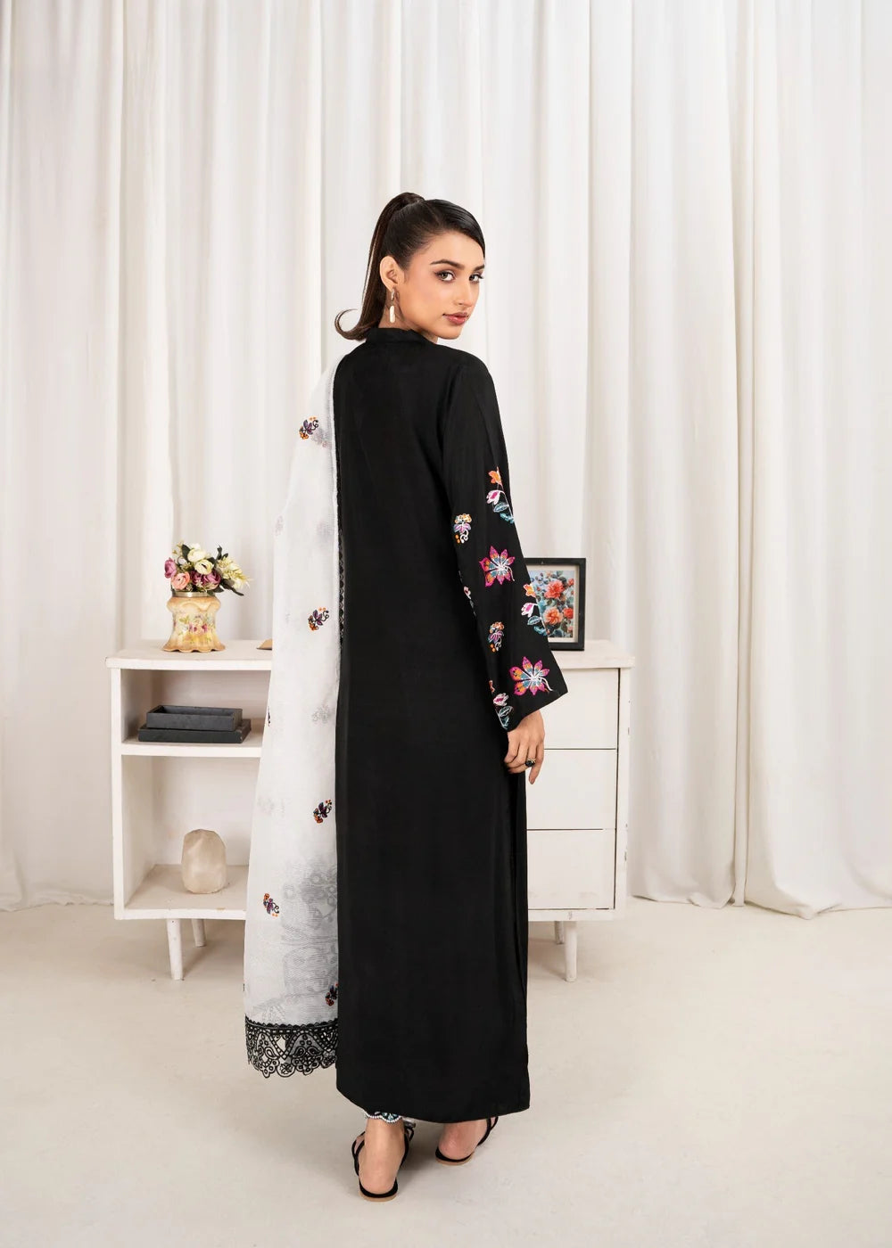 Casual 3 Piece Cotton Kurta Set