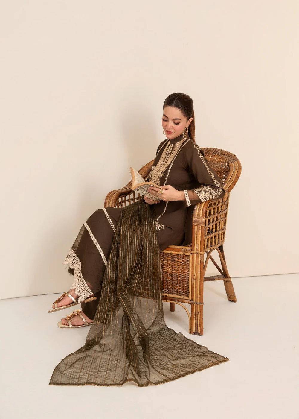 Cotton Lawn Kurta Set