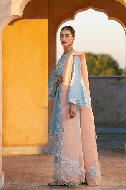 3 Piece - Premium Embroidered Lawn Suit