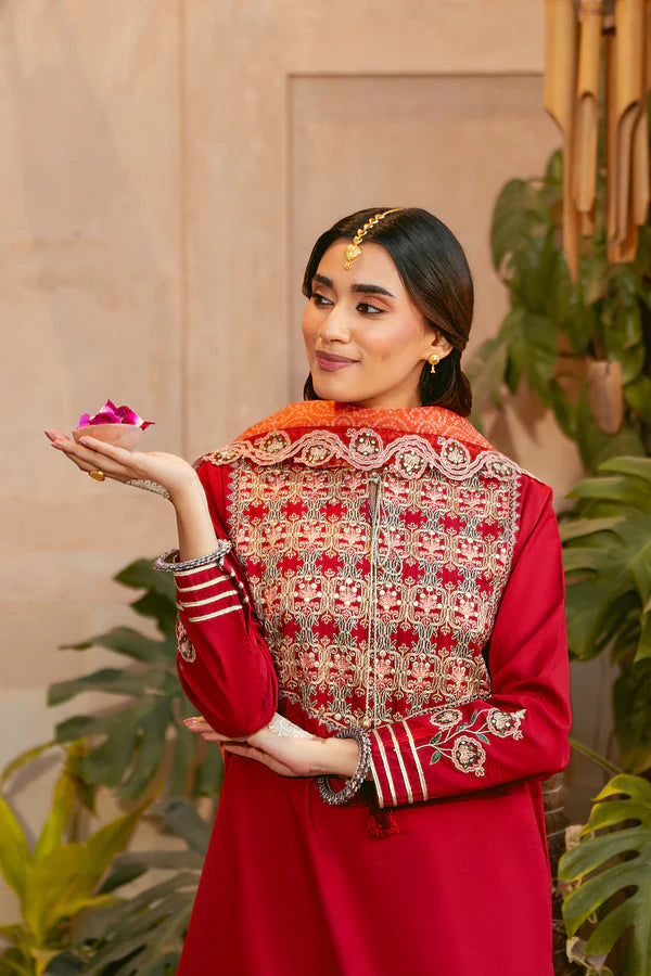 3 Piece - Premium Embroidered Lawn Suit