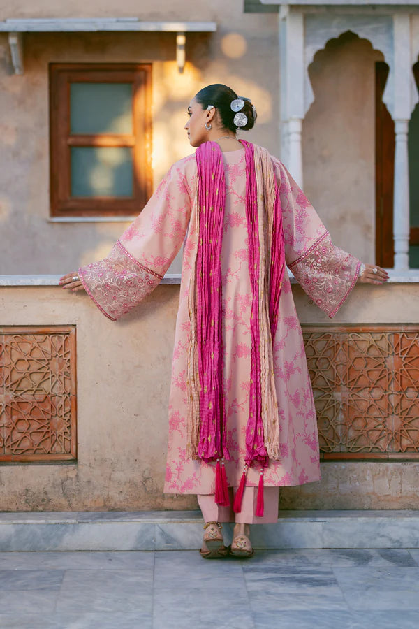 3 Piece - Premium Embroidered Lawn Suit