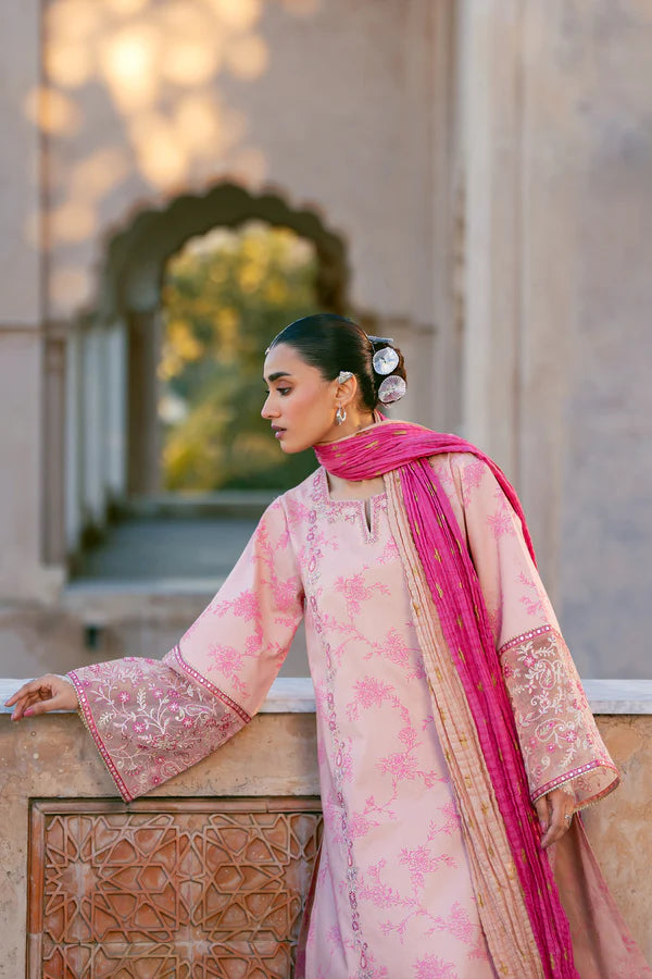 3 Piece - Premium Embroidered Lawn Suit