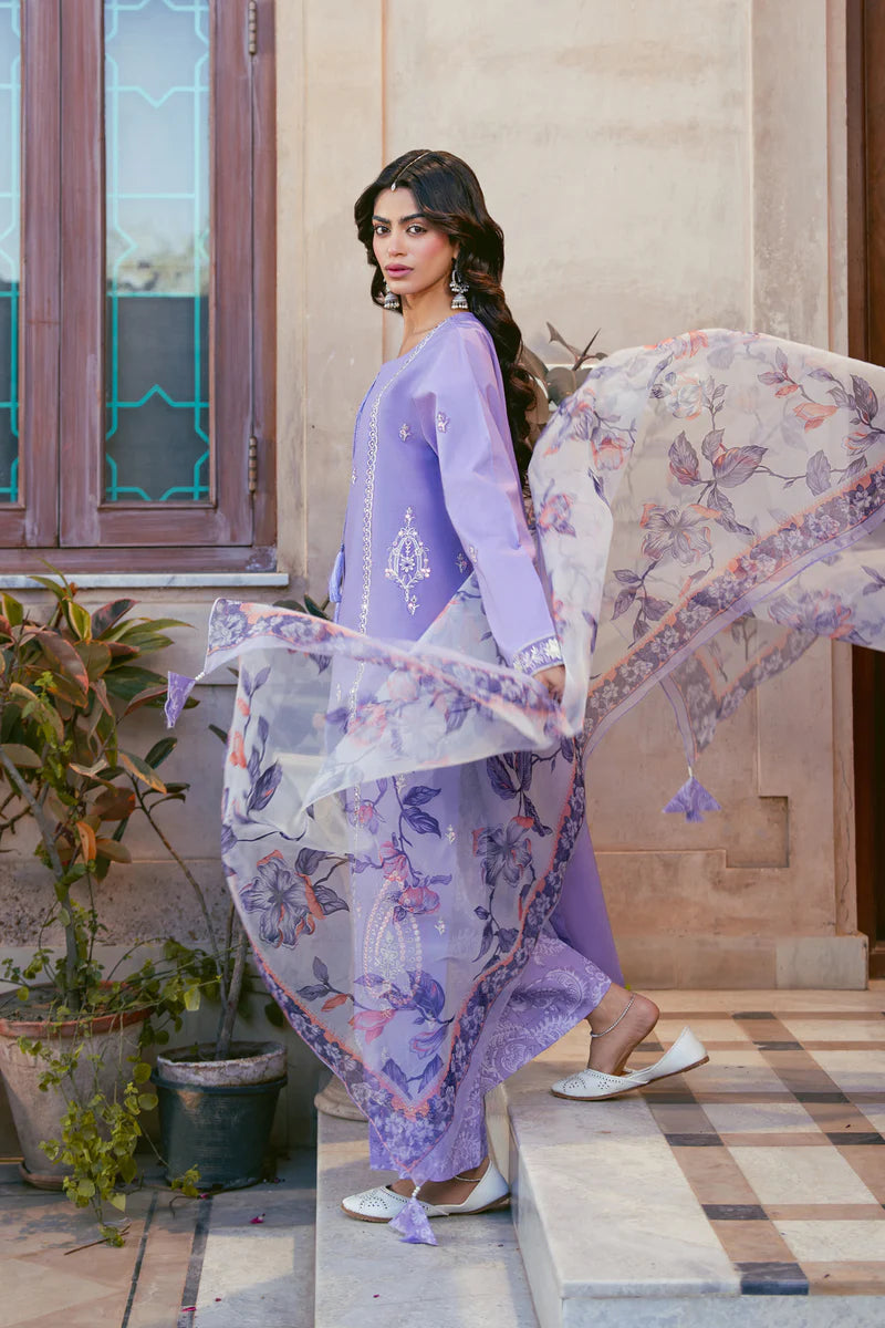 3 Piece - Premium Embroidered Lawn Suit