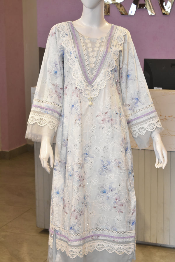 Premium Hand-Embroidered Soft Cotton Multi-Piece Suit