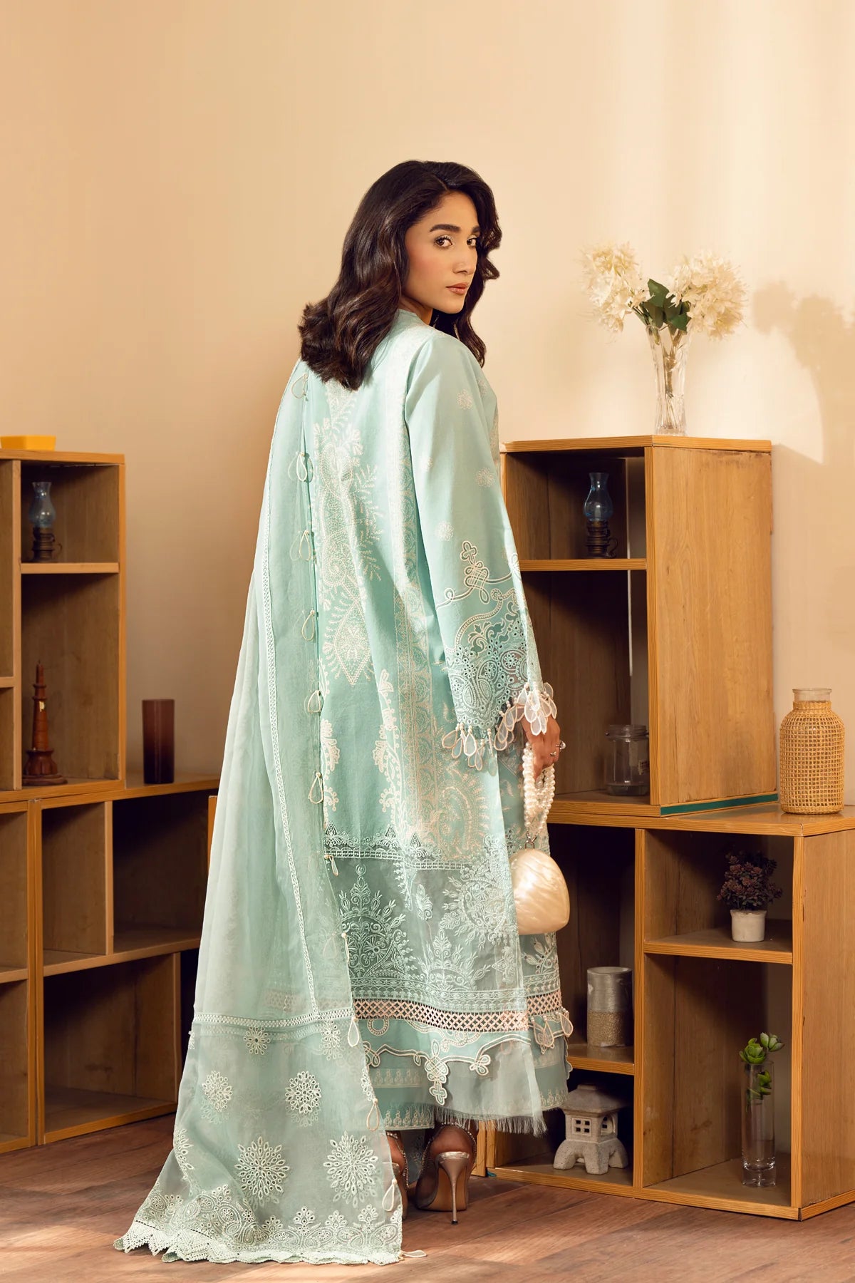 3 Piece - Embroidered Lawn Suit Unstitched