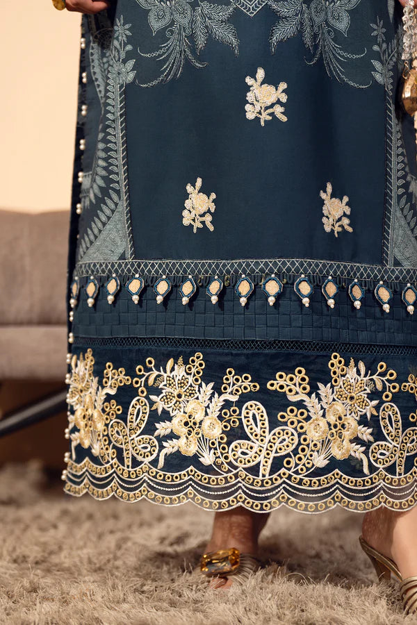 3 Piece - Embroidered Lawn Suit Unstitched