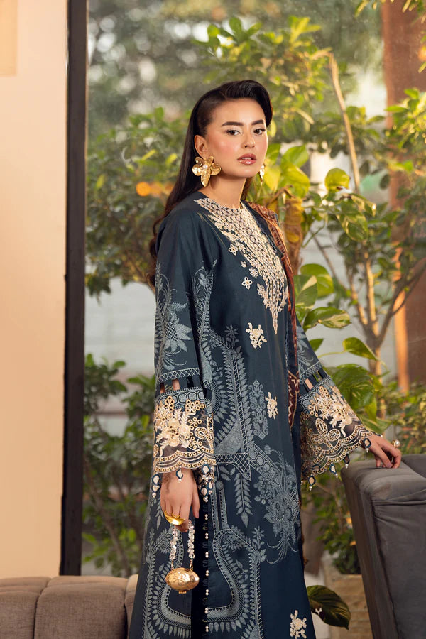 3 Piece - Embroidered Lawn Suit Unstitched