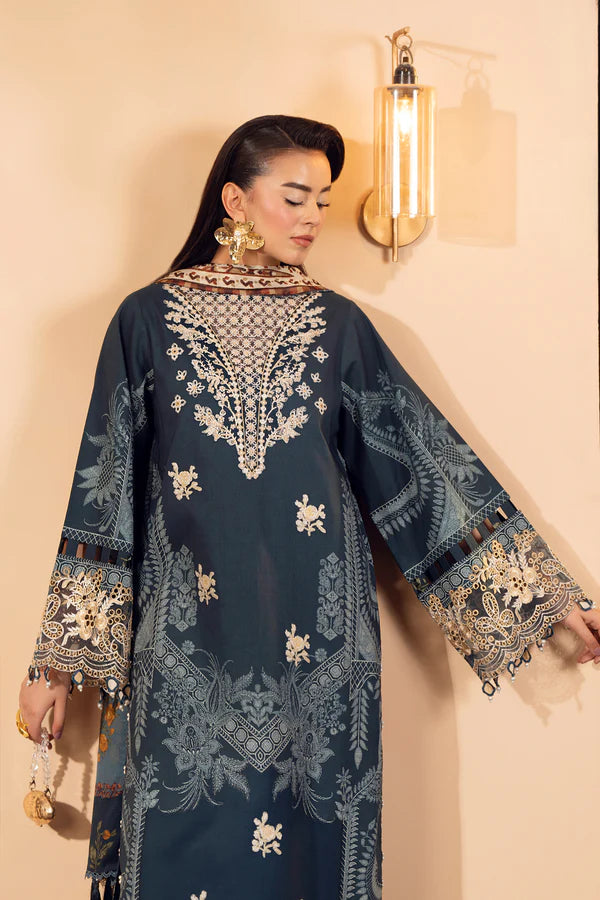 3 Piece - Embroidered Lawn Suit Unstitched