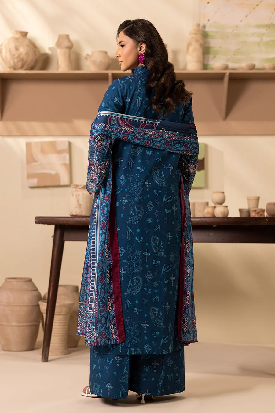 Cambric Cotton 3 Pc Printed